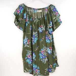 Terra & Sky On or Off Shoulder tops short sleeves